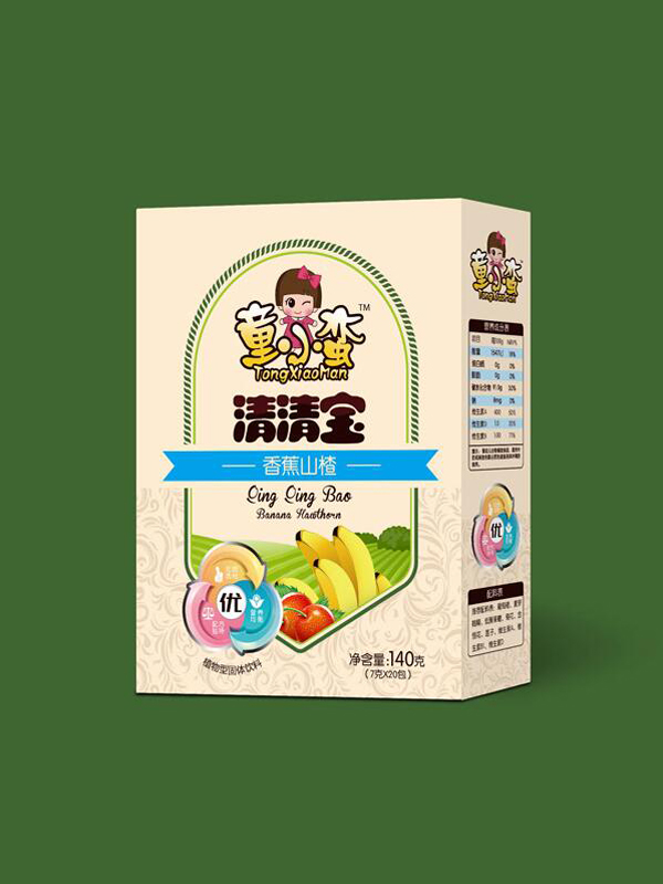 童小蠻香蕉山楂清清寶盒裝