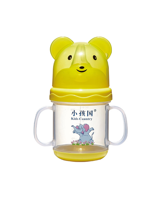 小孩國道達爾小熊雙色學飲杯黃色180ML.jpg 小孩國道達爾小熊雙色學飲杯黃色180ML.jpg