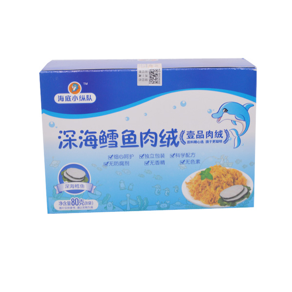 海底小縱隊(duì)深海鱈魚(yú)肉絨80g