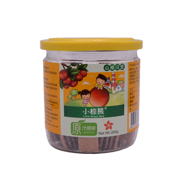 小棕熊山楂漢堡180g易拉罐