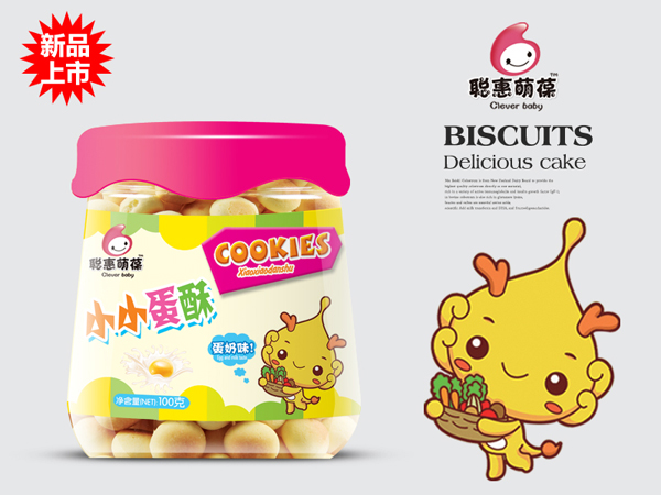 聰惠萌葆小小蛋酥-蛋奶味