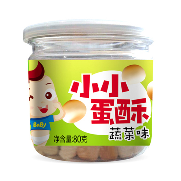 中毅小小蛋酥-蔬菜味