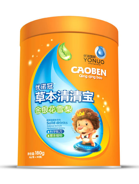 優(yōu)諾冠金銀花雪梨草本清清寶