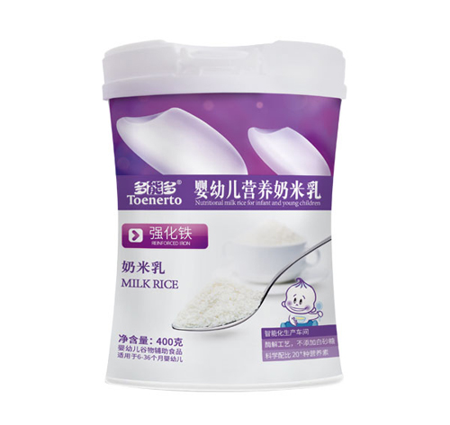 多能多強(qiáng)化鐵嬰幼兒營養(yǎng)奶米乳桶裝