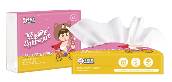 千般愛輕呵凈透嬰兒柔紙巾(抽紙)