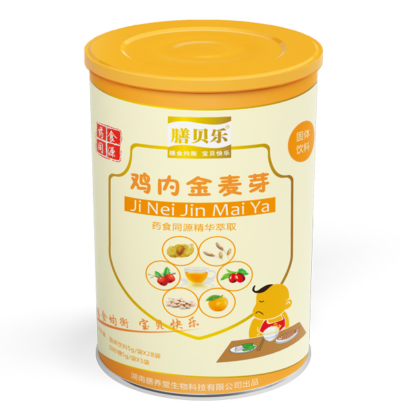 膳貝樂雞內(nèi)金麥芽固體飲料罐裝