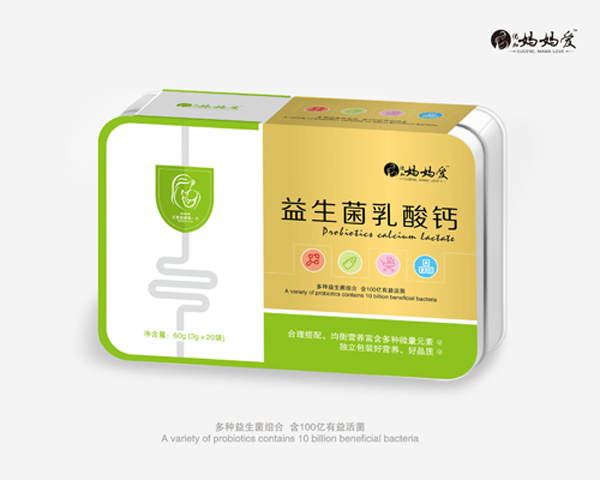 媽媽愛益生菌乳酸鈣 鐵盒裝