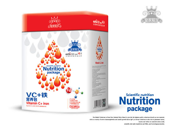 皇家聰寶VC+鐵營養(yǎng)包 方聽