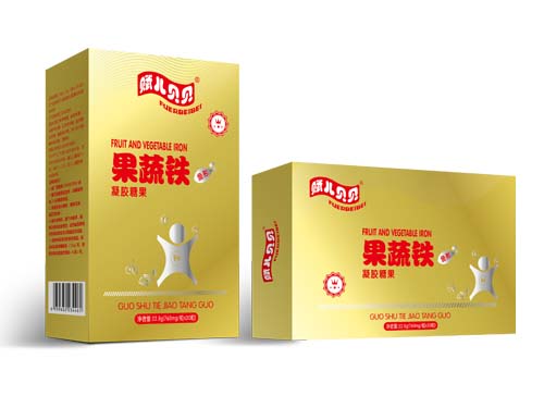 賦兒貝貝果蔬鐵凝膠糖果