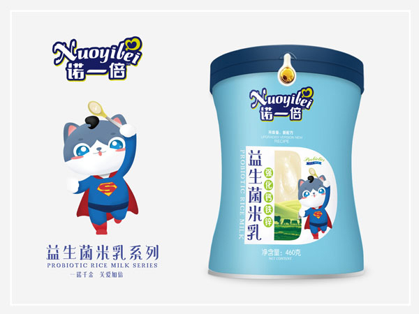 諾一倍益生菌米乳-強化鈣鐵鋅 桶裝