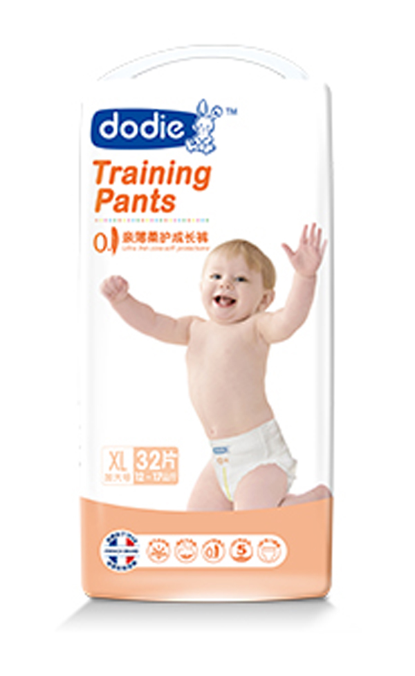 Dodie親薄柔護(hù)·嬰兒成長褲XL