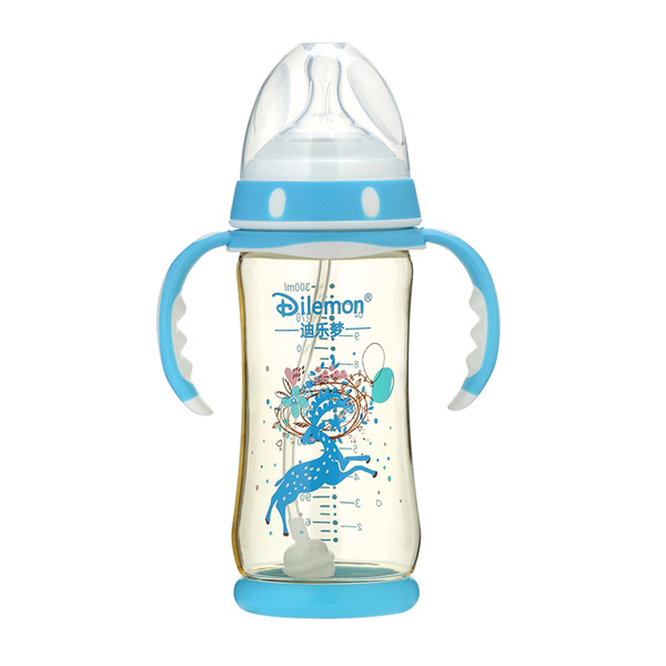 迪樂夢PPSU奶瓶300ml藍色