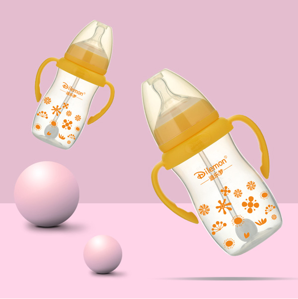 迪樂夢PP奶瓶5134橙色