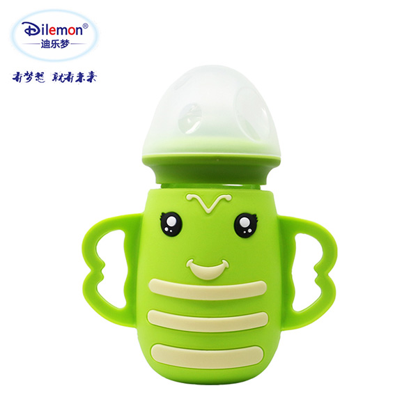 迪樂夢高鵬硅玻璃奶瓶5034綠色