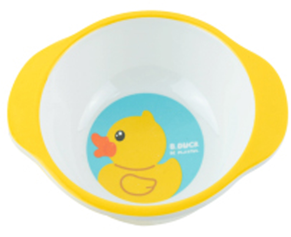 小黃鴨三格抗菌套裝黃色 小碗