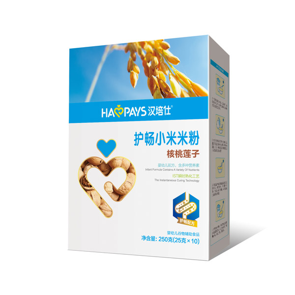 漢培仕護暢小米米粉-核桃蓮子盒裝