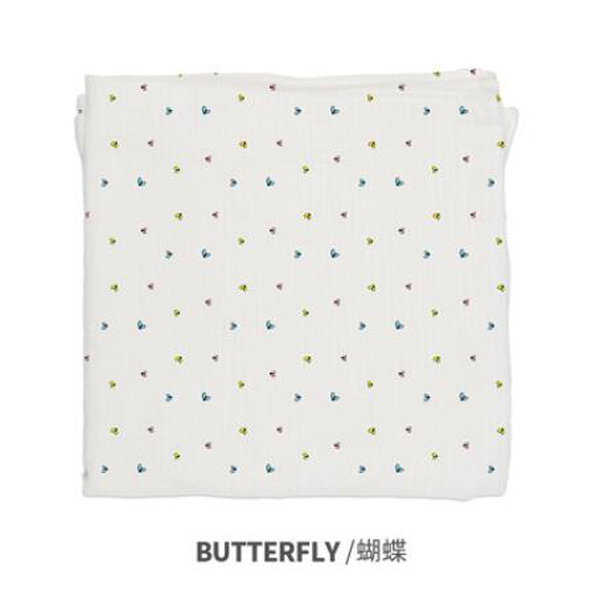 西班牙baby bites嬰兒Muslin多用途純棉襁褓包巾 蝴蝶.jpg 西班牙baby bites嬰兒Muslin多用途純棉襁褓包巾 蝴蝶.jpg