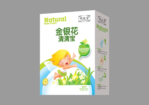 明優(yōu)堂金銀花清清寶盒裝