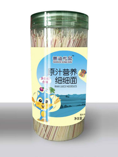 善迪松鼠原汁營(yíng)養(yǎng)細(xì)細(xì)面-多彩綜合味
