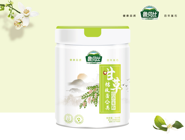 魯貝比甘草桔梗蒲公英營(yíng)養(yǎng)米粉 桶裝