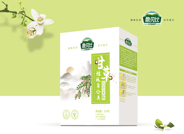 魯貝比甘草桔梗蒲公英營(yíng)養(yǎng)米粉 盒裝