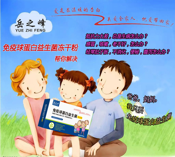 岳之峰免疫球蛋白益生菌凍干粉2