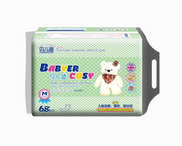 貝兒適陽(yáng)光型紙尿片M68