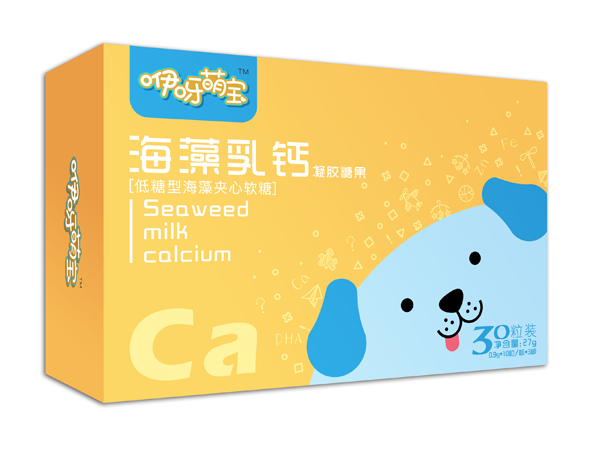 咿呀萌寶海藻乳鈣凝膠糖果