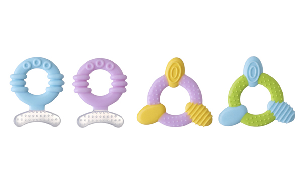 迪可貝兒雙色全硅膠牙膠