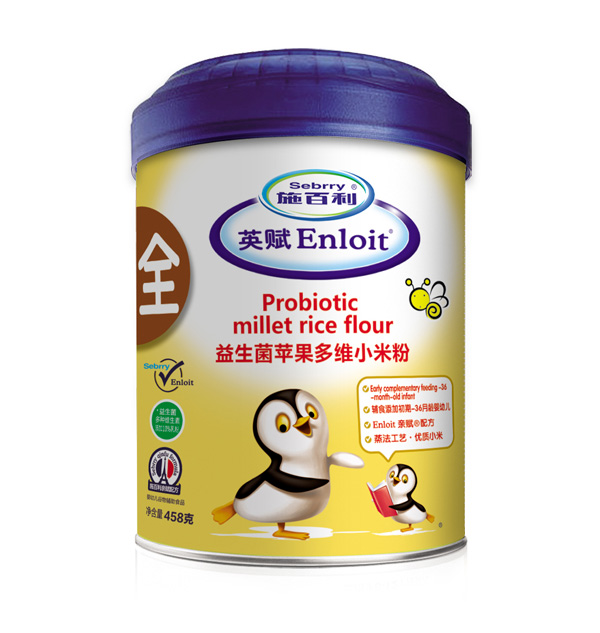 施百利英賦益生菌蘋果多維小米粉