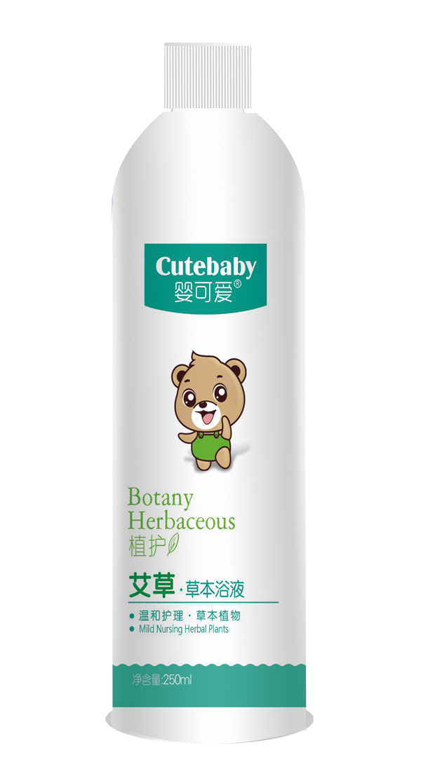 嬰可愛艾草草本浴液