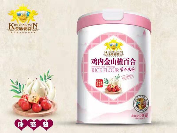 金盾愛嬰雞內(nèi)金山楂百合營養(yǎng)米粉 體驗(yàn)裝
