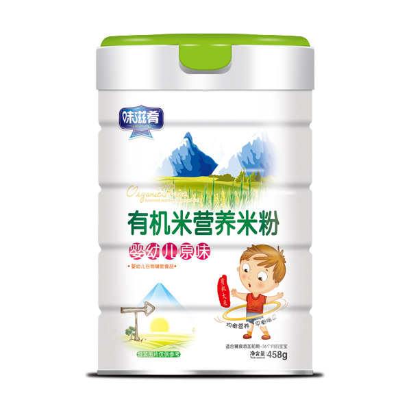 味滋肴有機(jī)米營(yíng)養(yǎng)米粉-嬰幼兒原味罐裝