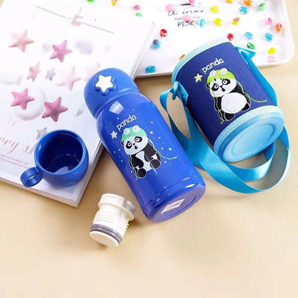 盟寶保溫水壺 藍色