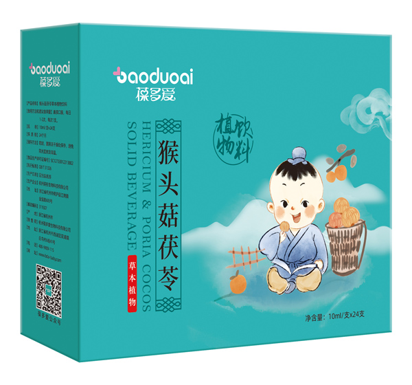 葆多愛(ài)猴頭菇茯苓植物飲料