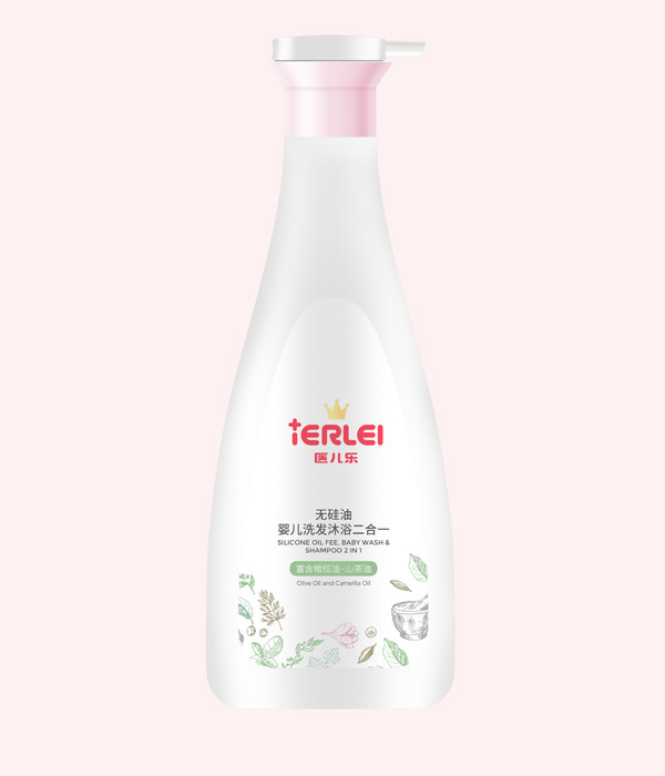 醫(yī)兒樂無硅油嬰兒洗發(fā)沐浴二合一750ml