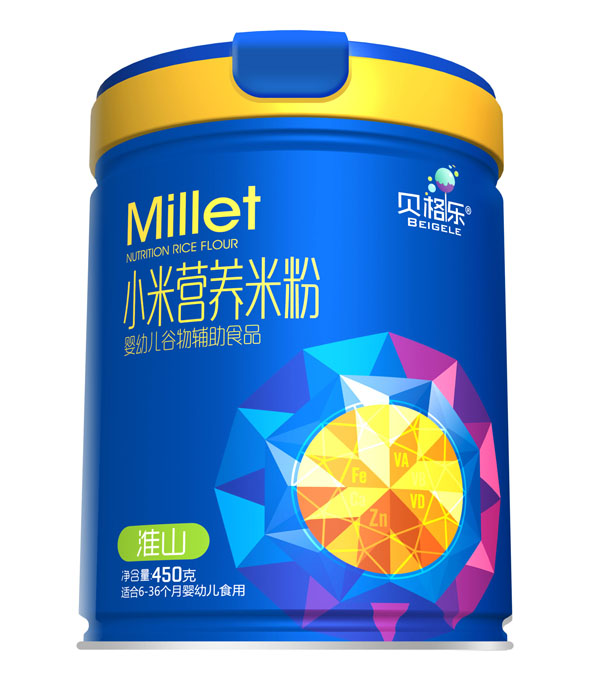貝格樂(lè)小米營(yíng)養(yǎng)米粉-淮山 聽(tīng)裝