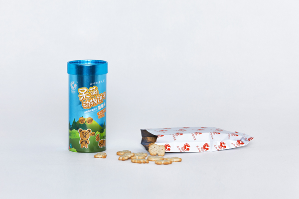 初兒呆萌動物餅干 藍莓味3