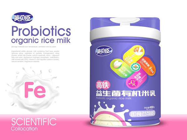 英貝臣益生菌有機米乳-高鐵