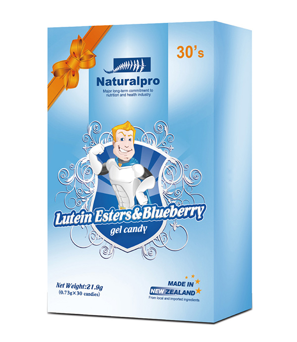 紐貝樂(lè)藍(lán)莓葉黃素酯凝膠糖果