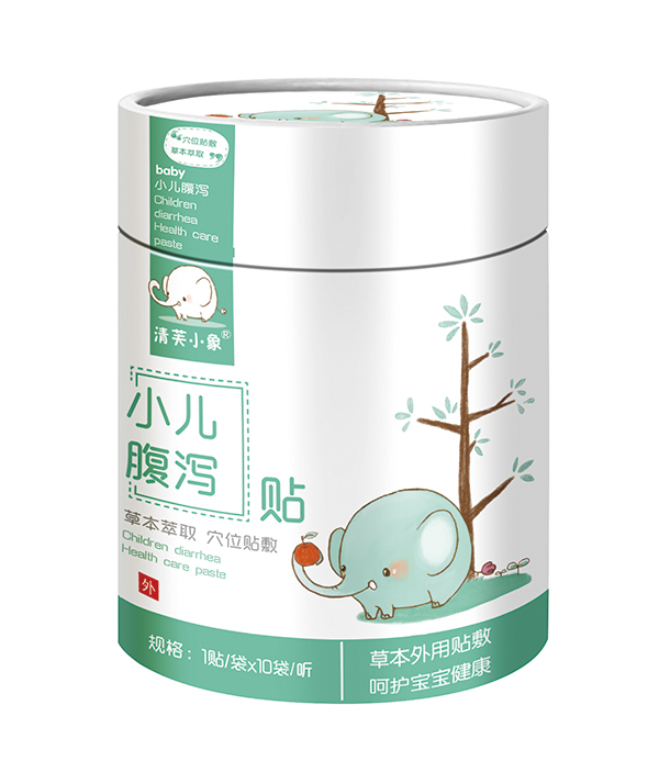 清芙小象小兒腹瀉貼