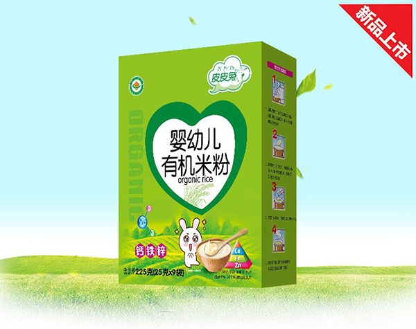 皮皮兔嬰幼兒有機(jī)米粉-鈣鐵鋅