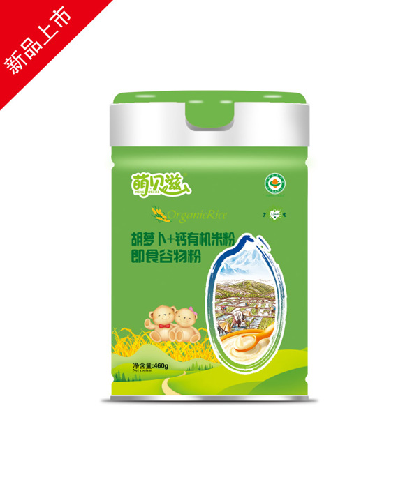 萌貝滋有機(jī)米粉-胡蘿卜+鈣