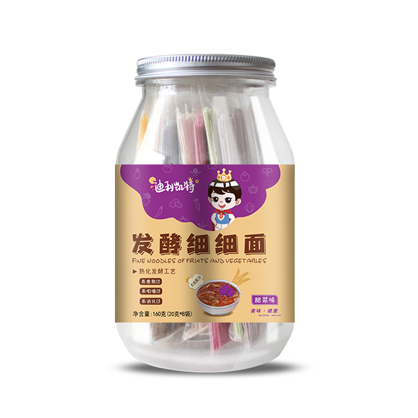 迪利凱特發(fā)酵細細面-甜菜味