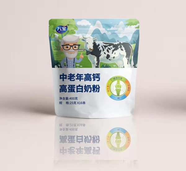 萬(wàn)寶中老年高鈣高蛋白奶粉 400g