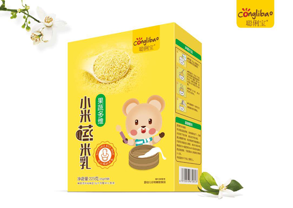 聰俐寶果蔬多維小米蒸米乳 盒裝