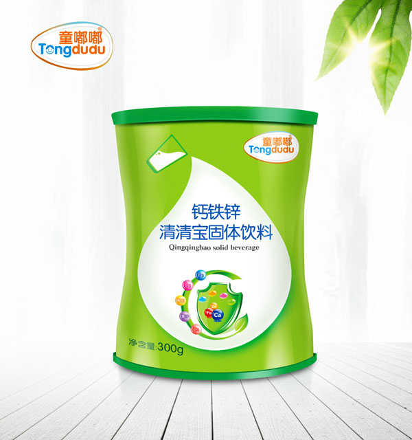 童嘟嘟鈣鐵鋅清清寶固體飲料 鐵聽
