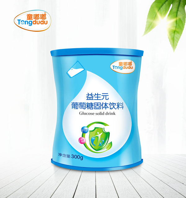 童嘟嘟益生元葡萄糖固體飲料 鐵聽