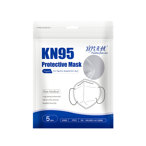 宜片無(wú)憂(yōu)KN95口罩-5片裝