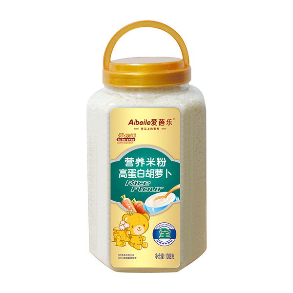 愛(ài)蓓樂(lè)營(yíng)養(yǎng)米粉-高蛋白胡蘿卜